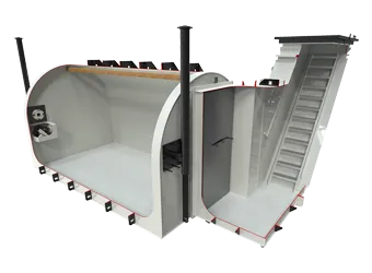 T2 moduļa bunkurs