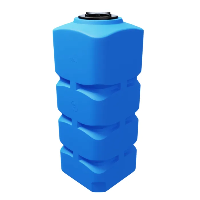 Plastmasas tvertne 1000L dzeramā ūdens uzglabāšanai.