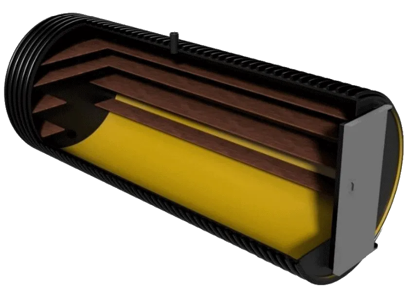 HDPE polietilēna pagrabs