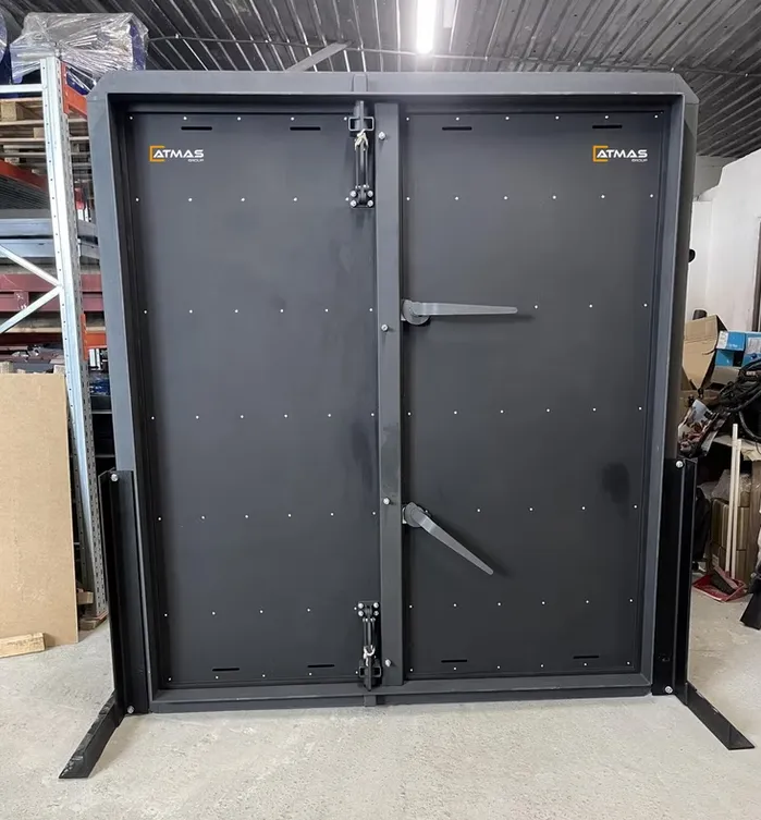 DU-IVR steel doors - gas-tight and explosion-proof. — 3