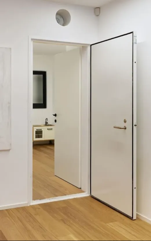 MD Explosion-proof doors for shelters and other security rooms.