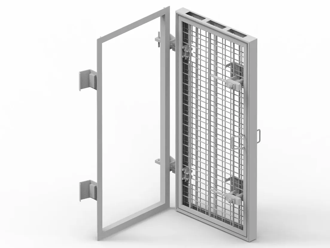 Armoured door type PT-1 80x185x20cm.