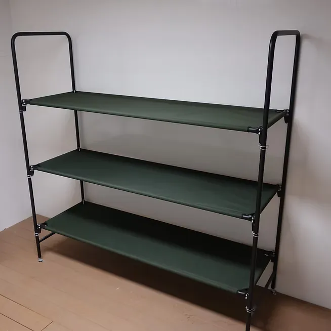 Three-tier modular bed