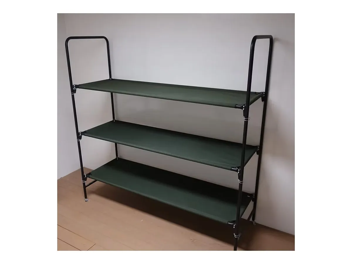 Three-tier modular bed