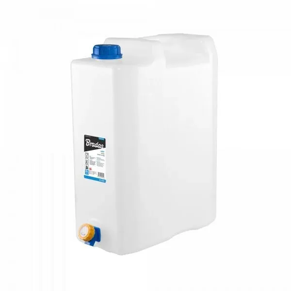 Plastmasas Kanna 20L dzeramā ūdens uzglabāšanai.