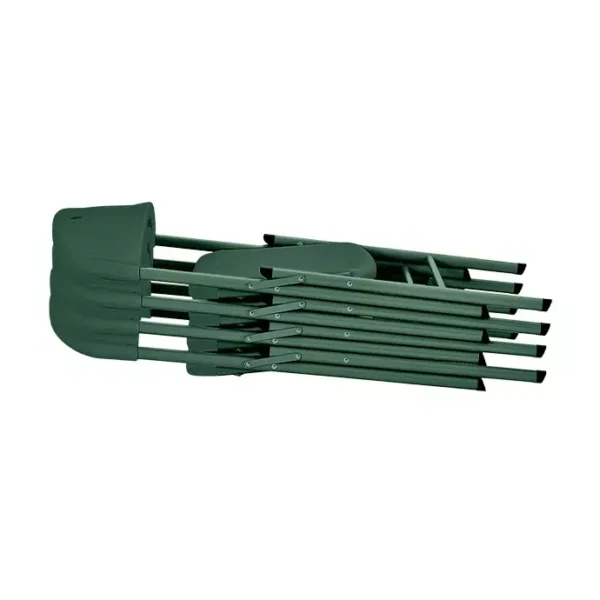 Saliekams plastmasas krēsls Zaļš 150kg - Image 3